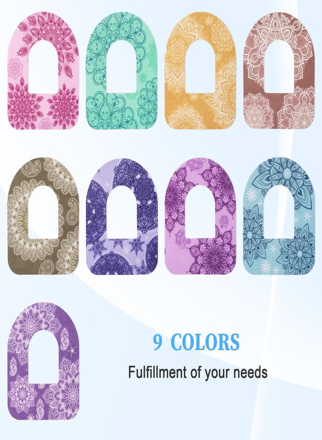 Jaarssho 36 PCS Overpatches for Omnipod 5 Waterproof Pattern Style, Flexible Pre-Cut Adhesive Tape with Strap, Breathable Continuous Glucose Monitor Patch, Sensor Cover Compatible with Omnipod 5 Accessories - Image 2